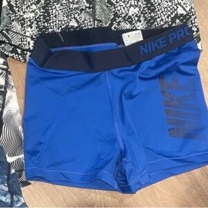 Nike Pro Blue Women's shorts